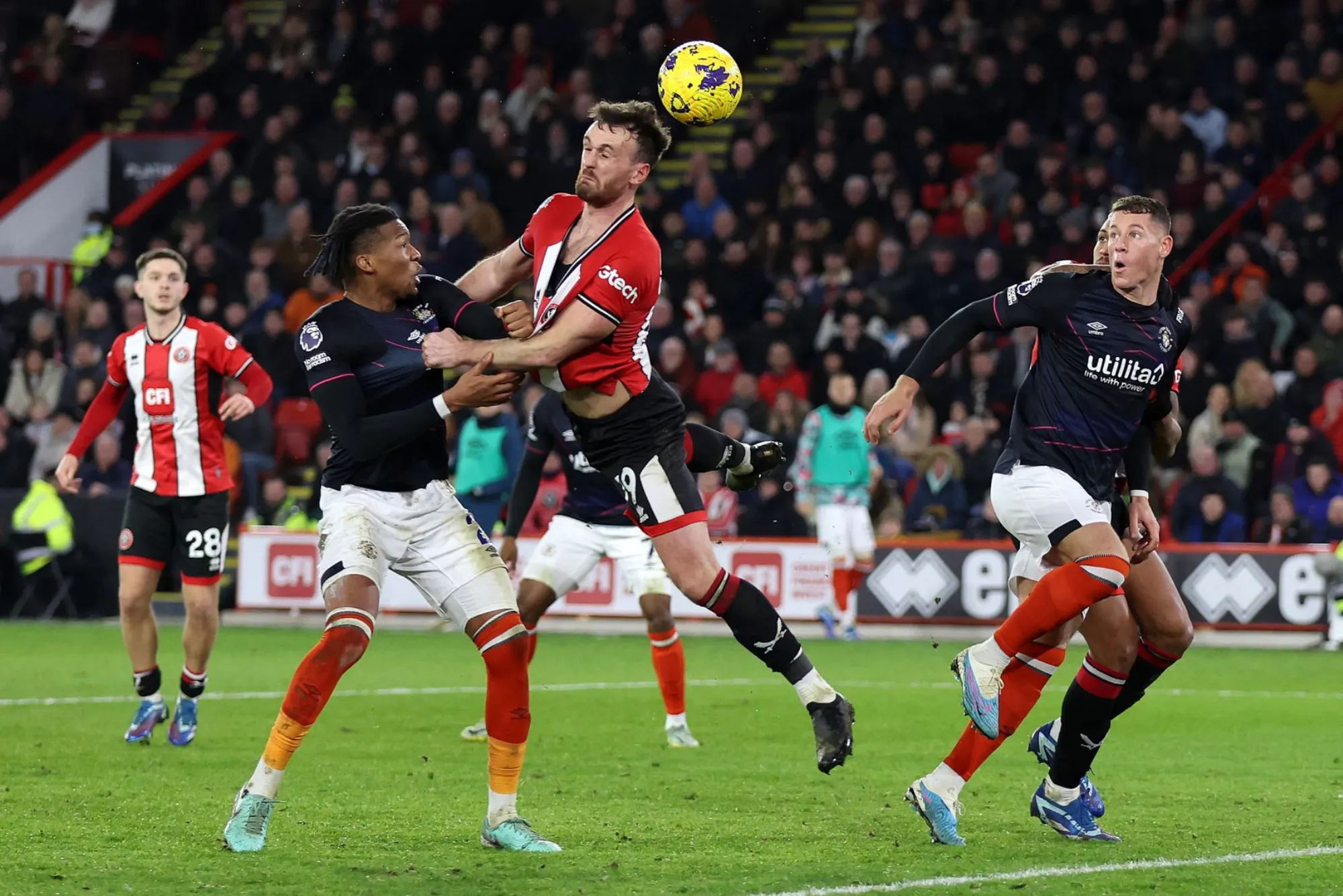 Sheffield United vs Luton Town: Timeline