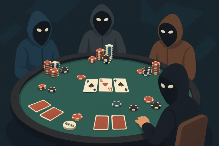 Why Do Online Poker Rooms Feature Anonymous Tables