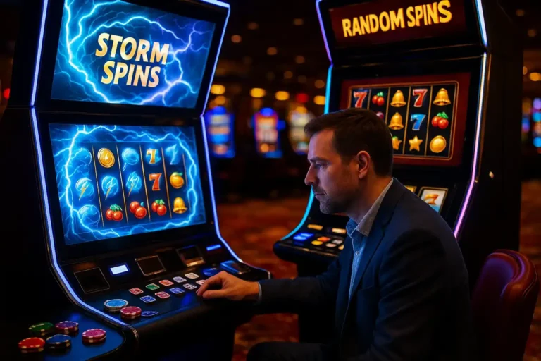Are Storm Spins Better Than Random Spins
