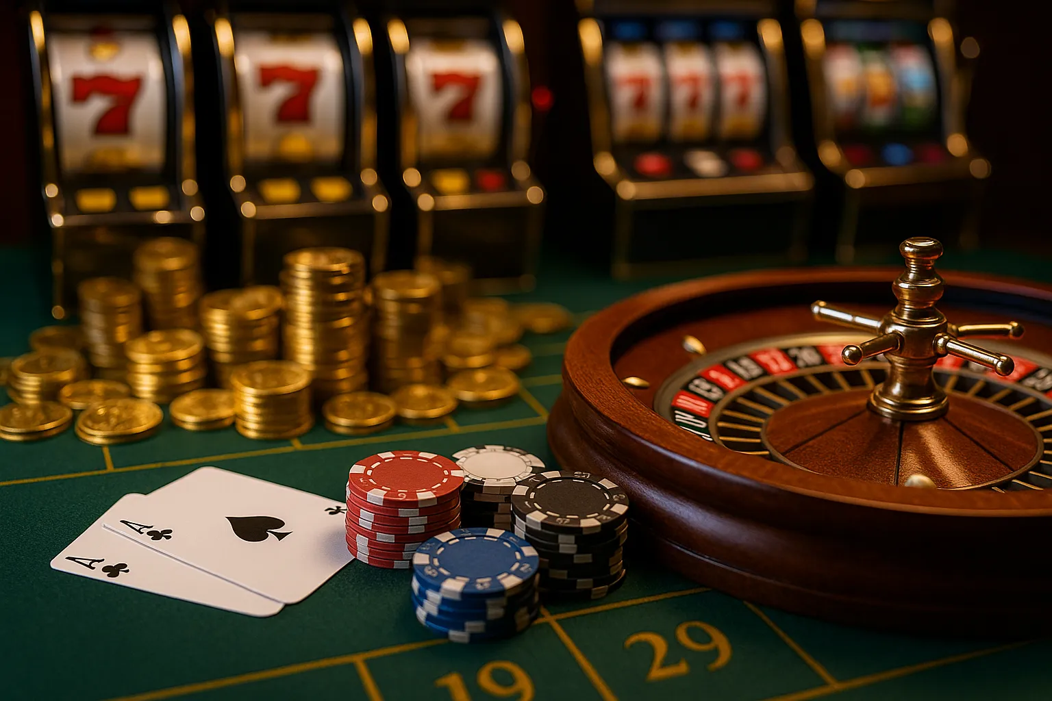 How Do Table Game Odds Compare to Slot Machine Payouts