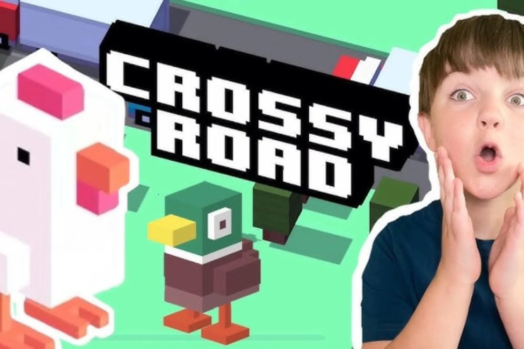 Can kids play chicken road game safely