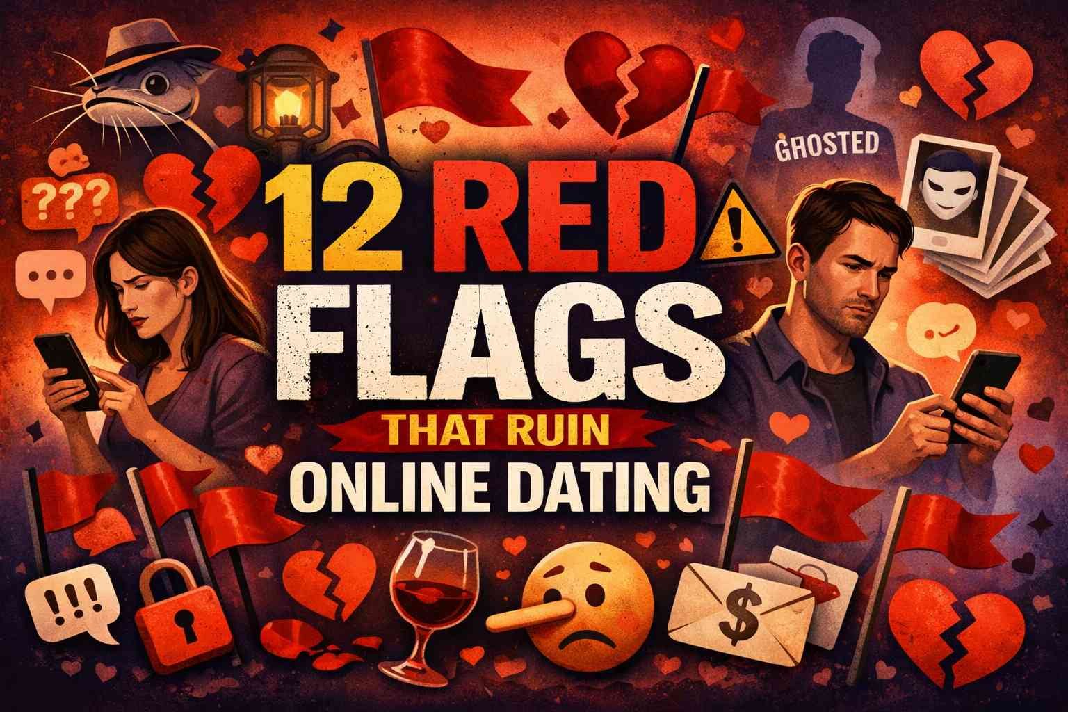 12 red flags that ruin online dating